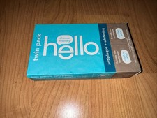 Hello Antiplaque Whitening Fluoride Free Toothpaste, Natural Peppermint, 2 Pack,