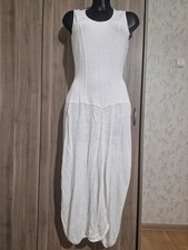 Vtg Alaia dress vintage S 80s 90s white