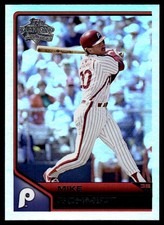 2011 Topps Lineage Diamond Anniversary Rainbow Foil Mike Schmidt Philadelphia