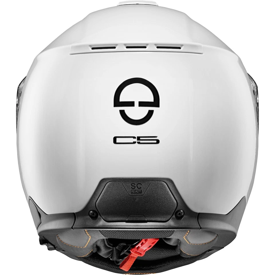 Schuberth C5 Klapphelm Glossy White Motorradhelm Sturzhelm mit Sonnenblende - Bild 2 von 4