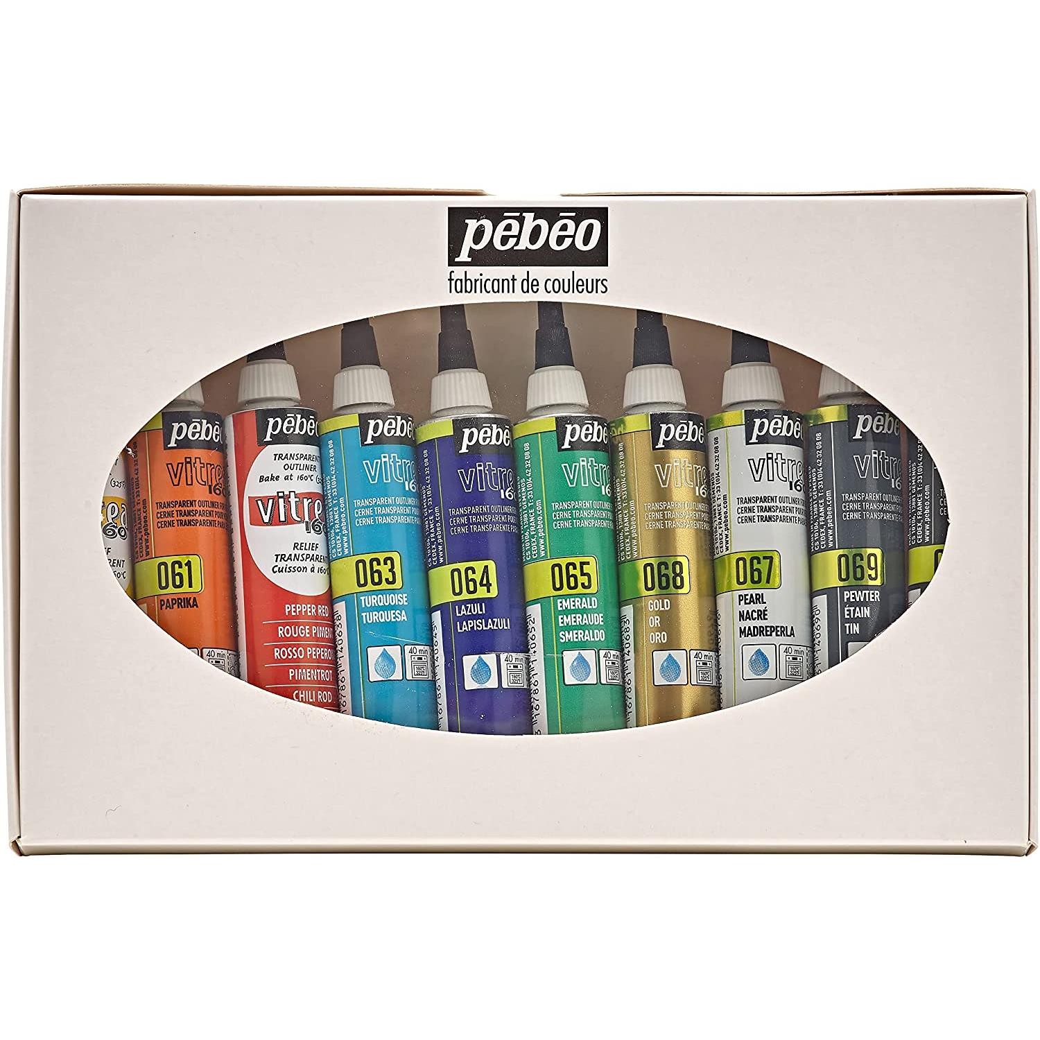 Vitrea 160 Pébéo peinture sur verre pour personnaliser vos tasses et vaisselle de table