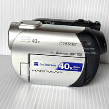 Vintage Y2k Sony Handycam DCR-DVD108 Camcorder with Camera Bag