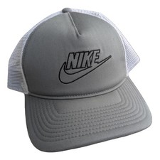 Nike Classic 99 Snapback Hat Grey Mesh Back Adjustable Cap Swoosh Logo Trucker