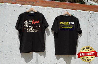 2 Sides Stewart Copeland HAVE I SAID TOO MUCH Tour Shirt Unisex S-5XL ND1150
