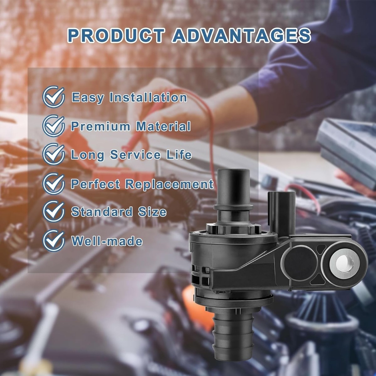 Coolant Water Control Valve 16671-25010 For Toyota Avalo Oam Indicado En Descripción