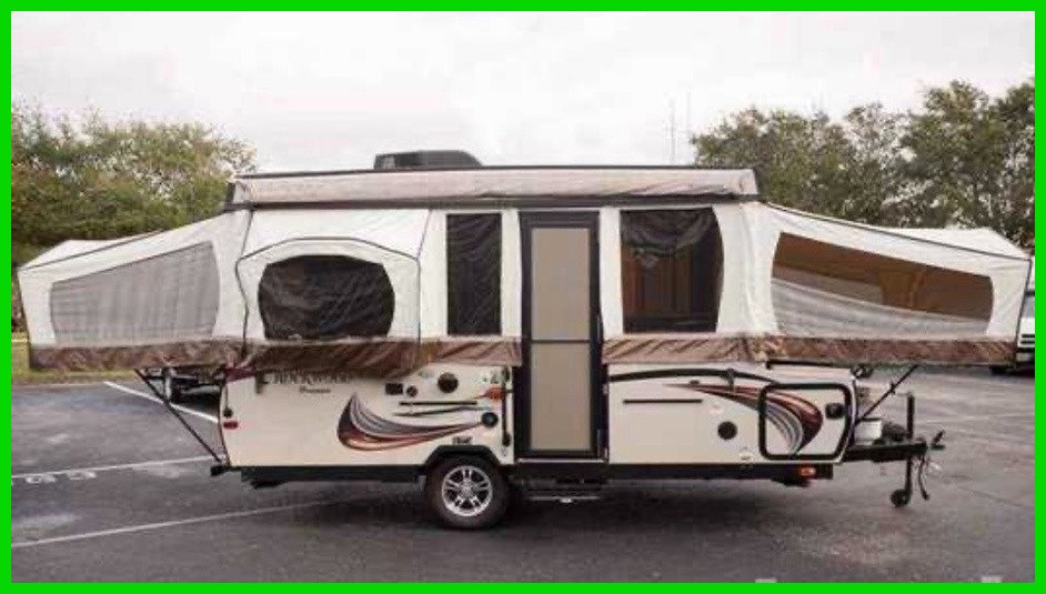 2016 Rockwood Premier 2514G Pop Up Only Used a Few Times Good Roof Floor