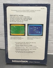 Space Battle Intellivision Vintage Mattel Electronics 1979 New Factory Sealed