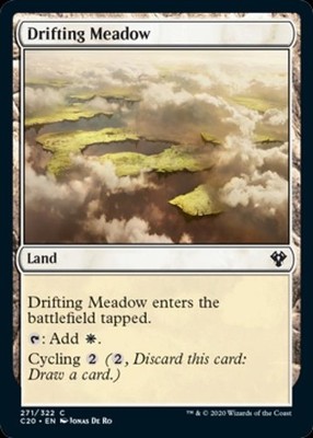 Drifting Meadow - C20 MTG - Light Play