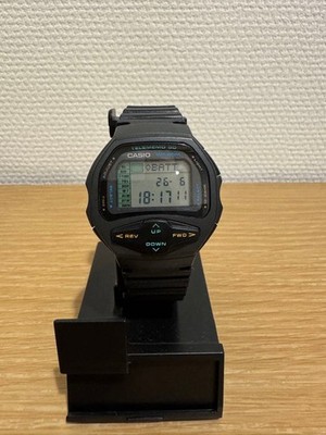 Casio DataBank DBF-50W Digital Watch Stopwatch Phone Memo From Japan