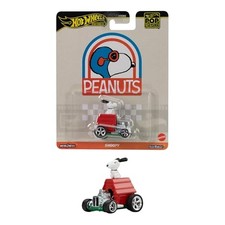 Hot Wheels Pop Culture Snoopy Vehicle Toy Mini Car Red JBL84