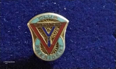abzeichen CLUB- /INTERNATIONAL-MENS-CLUB /PRESIDENT . 