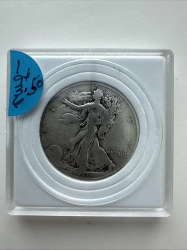 50c Silver Walking Liberty Barber Half Dollars 90% Silver