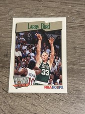 1991-92 NBA Hoops - Supreme Court Larry Bird #451