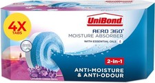 Image of Unibond AERO 360° Moisture Ultra-Absorbent Refill & Odour-Neutralising 4 x 450g