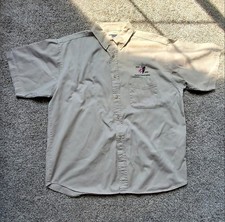 Vintage Alfa Romeo 100th Anniversary Shirt Blue Generation Khaki Men's XL