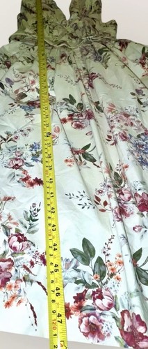 Antonio Melani garden Floral Dress Size 8 Pleats Off The Shoulder Cottage Core - Picture 10 of 18