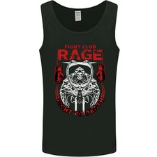 Gildan Camiseta Sin Mangas MMA Lucha Muay Thai Hombre 100% Algodón