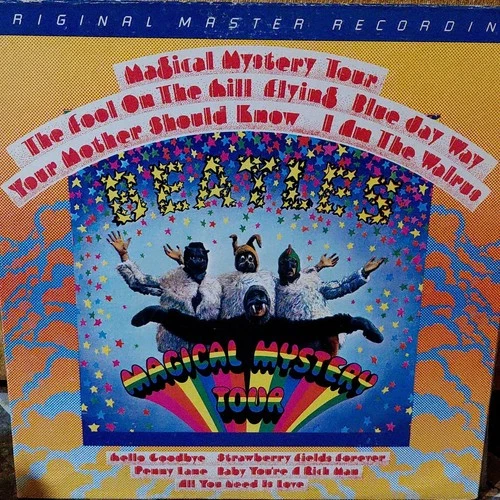 The Beatles Magical Mystery Tour EMI 12" LP Vinyl 33 RPM Original Master Record…