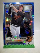 2021 Bowman Sapphire Edition Chrome Prospects Adley Rutschman #BCP-121