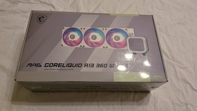 MSI MAG Coreliquid A13 360 White AIO ARGB 3x 120mm Fans LGA 1700/1851/AM5/AM4