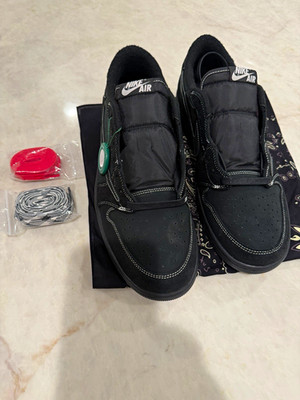 Nike Air Jordan 1 Low OG SP x Travis Scott Black Phantom Black DM7866-001