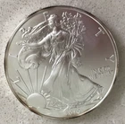 2010  AMERICAN SILVER EAGLE -  1 oz - .999 Fine - Mint / Uncirculated