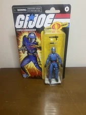 GI Joe Retro Collection Cobra Commander 3.75 Inch Action Figure Walmart Ex