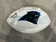 RICO DOWDLE AUTOGRAPHED CAROLINA PANTHERS FOOTBALL!