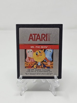 Ms Pac Man Atari 2600 Spiel nur Cartridge getestet funktioniert PAL Vintage