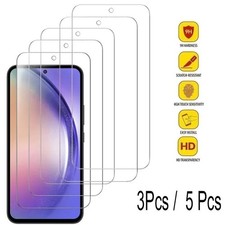 Tempered Glass Screen Protector for Samsung S25 S24 Ultra S23 A55 A54 A34