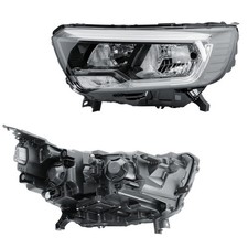 Scheinwerferleuchte Halogen Links mit LED DRL und Motor Für Renault Kangoo 21-