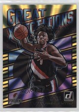 2019-20 Donruss Great X-Pectations Holo Yellow Laser 23/25 Nassir Little #4 0p5y