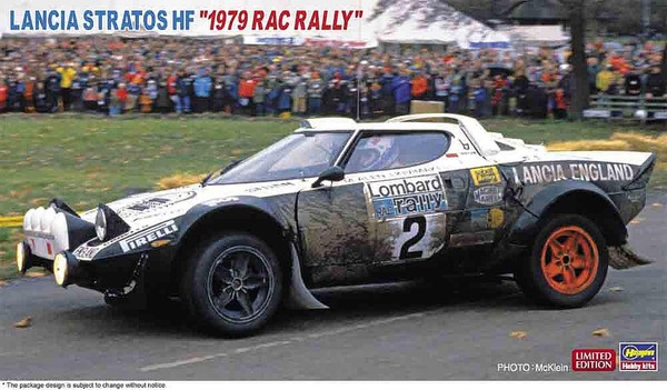 Hasegawa 20598 1/24 Lancia Stratos Hf, 1979 Rac Rally-image