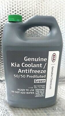 New Genuine Kia Engine Coolant Antifreeze 1 Gallon OE UM040CH012