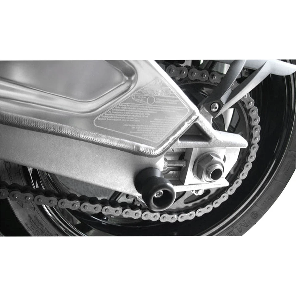 Shogun Swingarm Spool Sliders Black for YAMAHA FZ1 MT-03 R1 R3 R6 R6S - Image 2 of 2