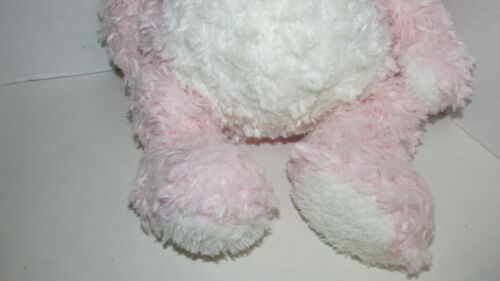 Baby Ganz Bellifuls puppy dog plush pink white rattle swirled fur USED - Picture 4 of 11