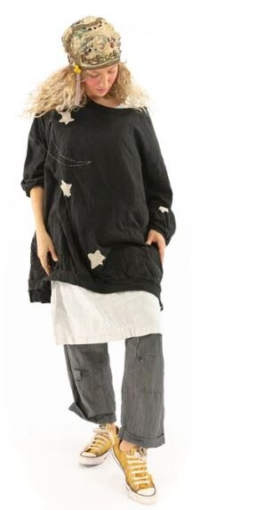 Camiseta Magnolia Pearl Moon and Stars Francis Medianoche Talla Única