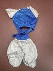 Vintage Barbie Silver & Blue Outfit