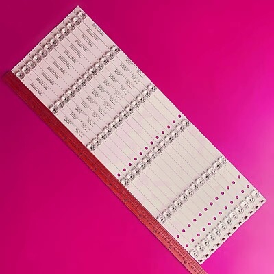 12Pcs New LED Strips For Samsung UA65NU7000JXXZ HFSX65D06-ZC23AG-04 303HX650032