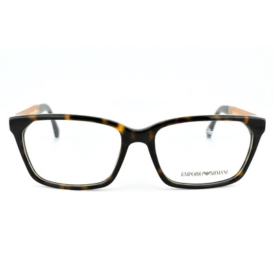 EMPORIO ARMANI EA3095 5026 Tortoise Square Optical Eyeglasses 53-16-140