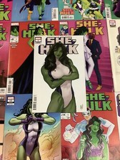 SHE-HULK #1 - 15 COMIC BOOK LOT FULL SERIES ADAM HUGHES JEN BARTEL GREG LAND