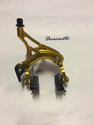 Freno anteriore BLB cnc brake caliper gold.bici da corsa | eBay