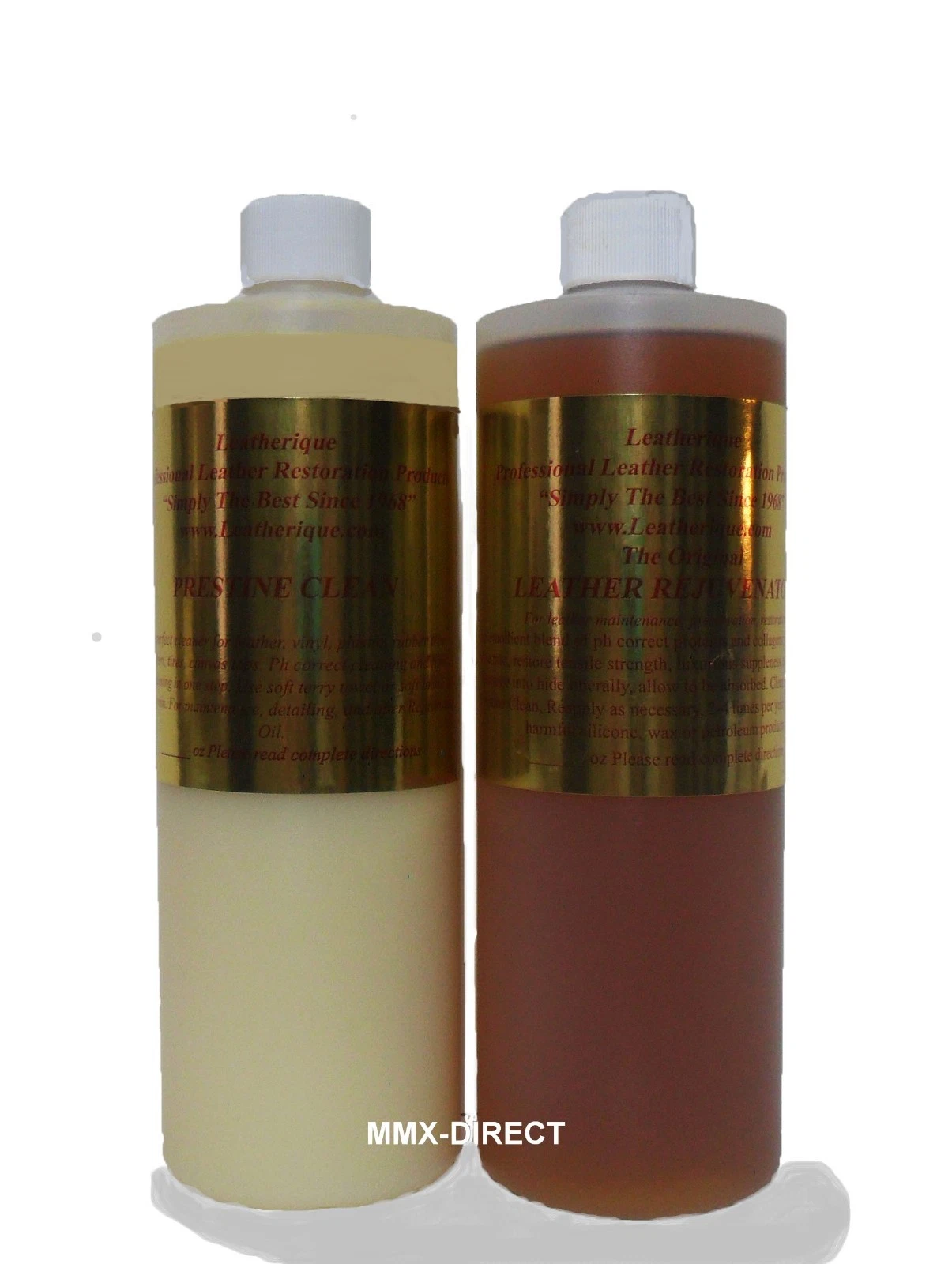 Leatherique Leather Cleaner Rejuvenator pair 16 oz w/ free Priority Ship