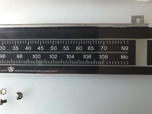 Bang und Olufsen Beomaster 1000 Abdeckplatte / Stimmplatte Ersatzteile