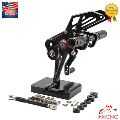 For Kawasaki Z125 Pro 2016-2021 CNC Rearset Footpeg Pedals Set
