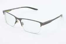 NEW NIKE 8045 076 GUNMETAL OLIVE AUTHENTIC FRAMES EYEGLASSES 57-17
