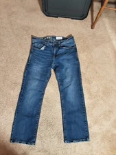 TK Axel Jeans Men 32x30 Slim Boot Cut Stretch 5 Pocket Denim Sits Below Waist