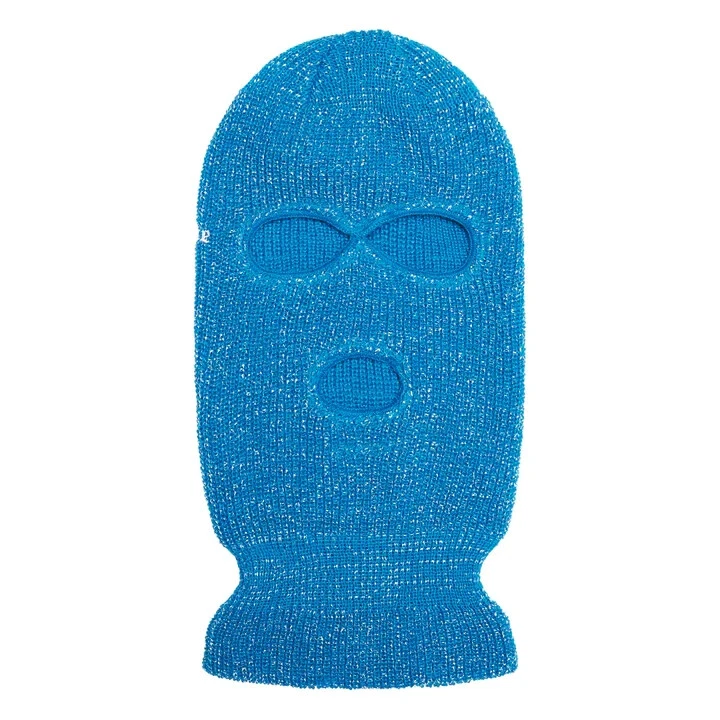 Supreme Lurex Balaclava BLEU VIF