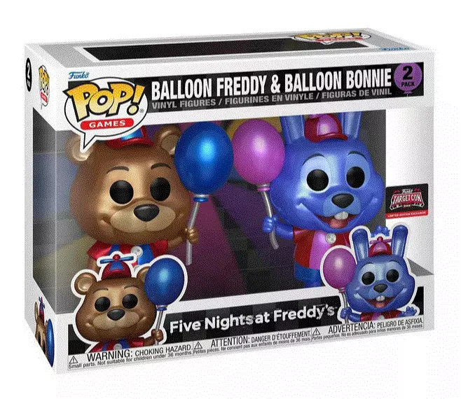 4 Bonecos Fnaf Freddy, Bonnie, Springtrap, Balloon Boy - funko - Bonecos -  Magazine Luiza