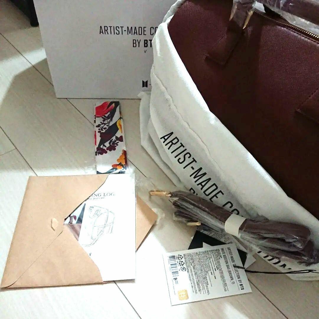 BTS V MUTE BOSTON BAG テテ テヒョン ボストンバッグ BTS V MUTE